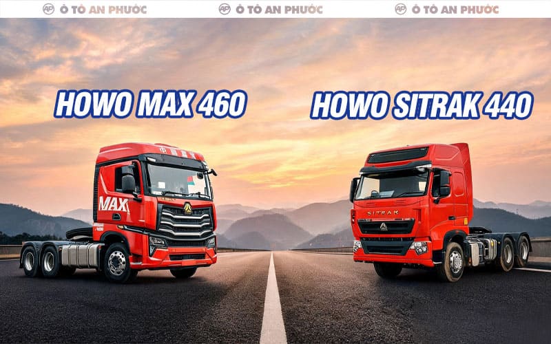 Howo Max 460 và Sitrak 440