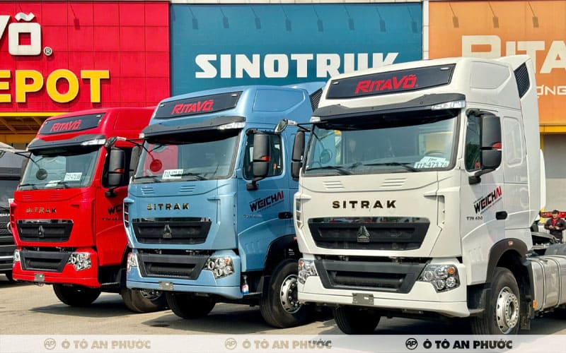 Xe đầu kéo Howo Sitrak 460