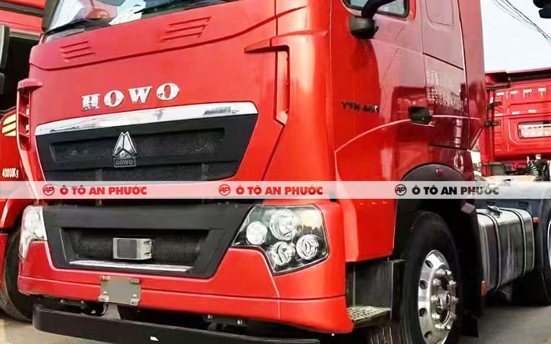 Ngoại thất đầu kéo Howo T7H 540