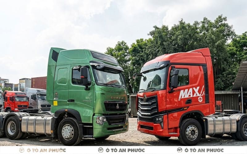 Sitrak 460 và Howo Max 460