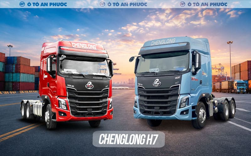 Xe đầu kéo 2 cầu Chenglong