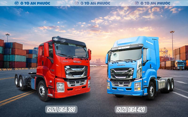 Xe đầu kéo 2 cầu Isuzu Giga