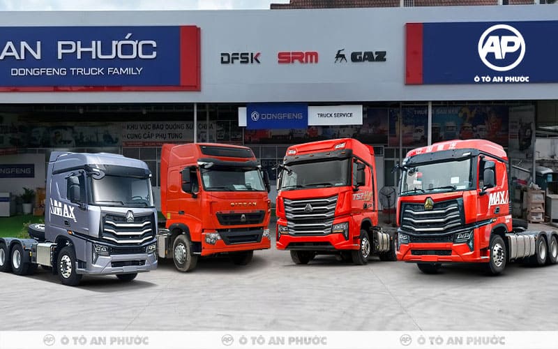 Mua xe đầu kéo Howo trả góp tại Ô tô An Phước
