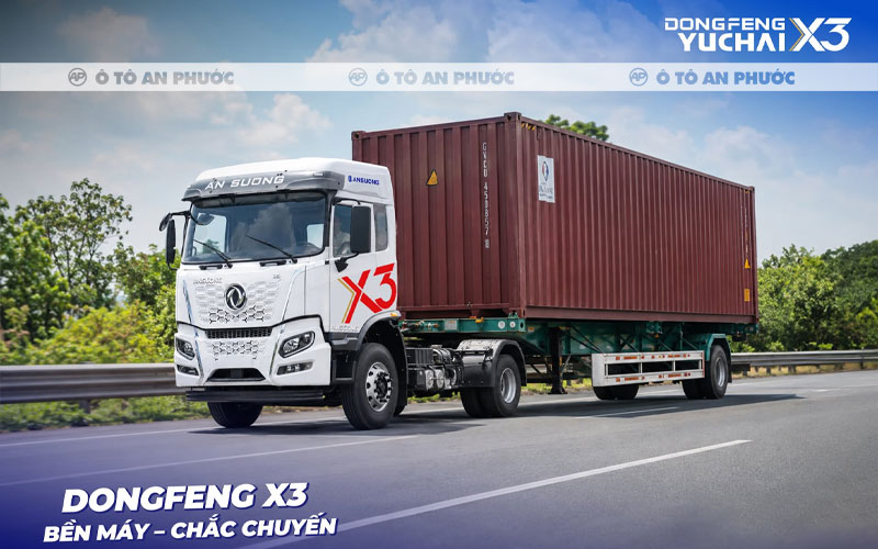 đầu tư Dongfeng X3 và mooc xương CIMC