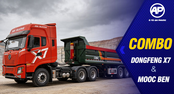 Dongfeng X7 và mooc ben
