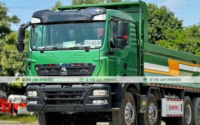 Ngoại thất xe ben Howo TX 350
