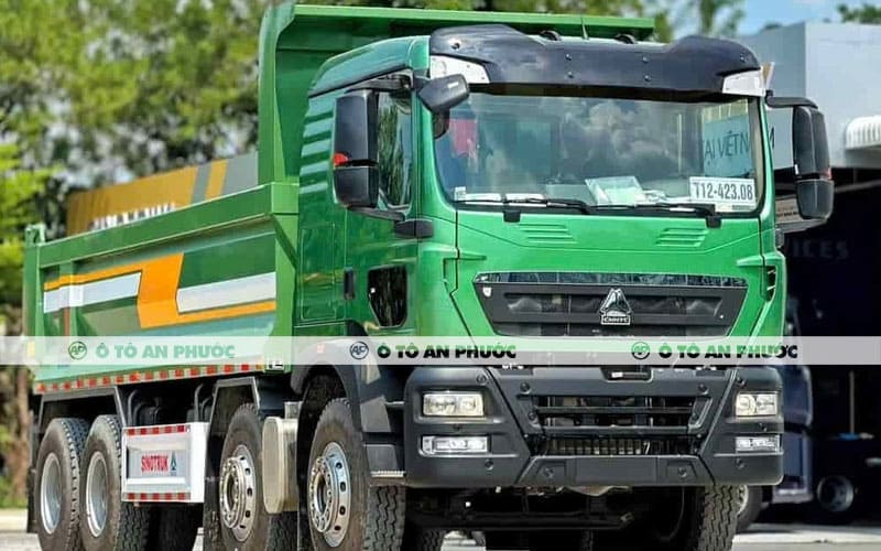 Ngoại thất xe ben Howo TX 350