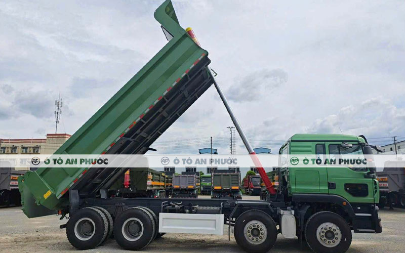 Howo TX 350 thùng 15 khối