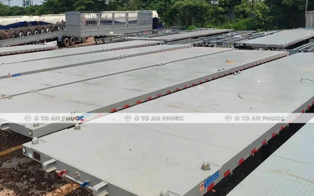 Mặt sàn thép hoa văn hàn dọc có độ dày 3 mm