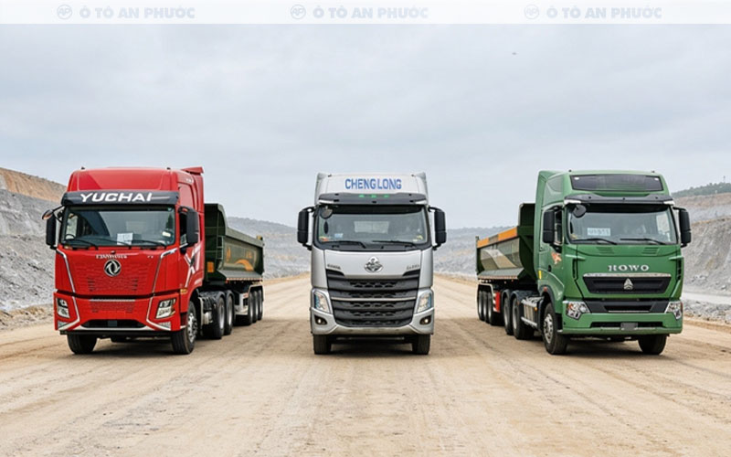 So sánh tải trọng, sức kéo Howo Dongfeng Chenglong