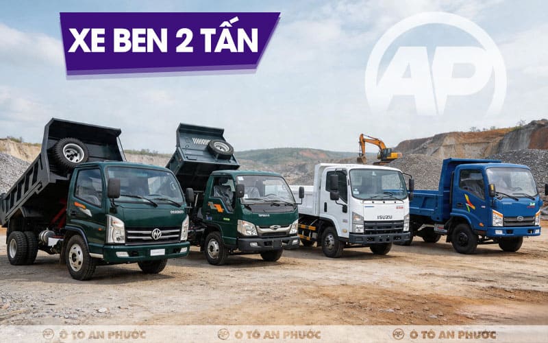 Xe ben 2 tấn