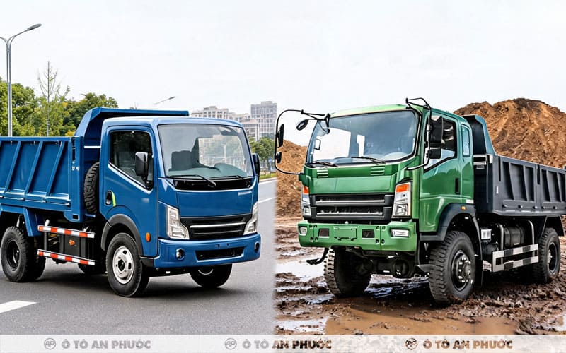 xe ben 6 tấn