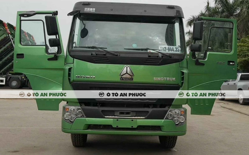 Ngoại thất xe ben Howo V7G