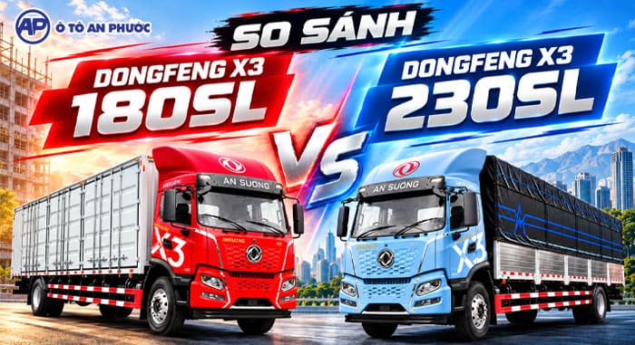 So sánh Dongfeng X3 180SL và 230SL