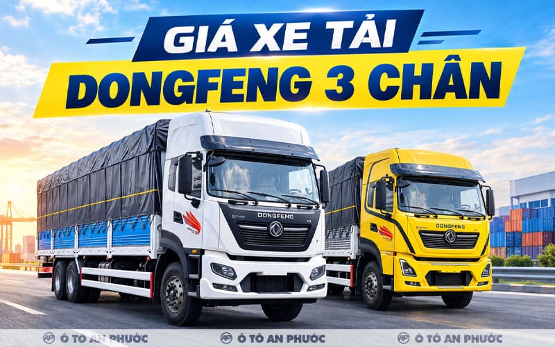 Giá xe tải Dongfeng 3 chân