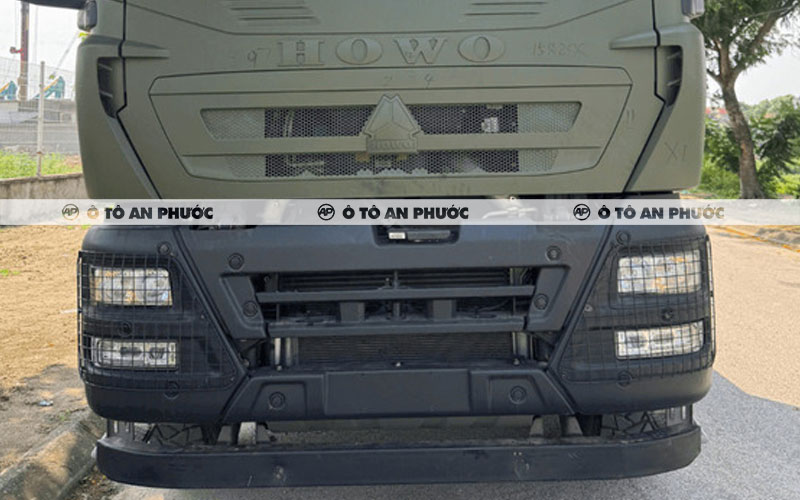 Ngoại thất xe ben Howo TX 400