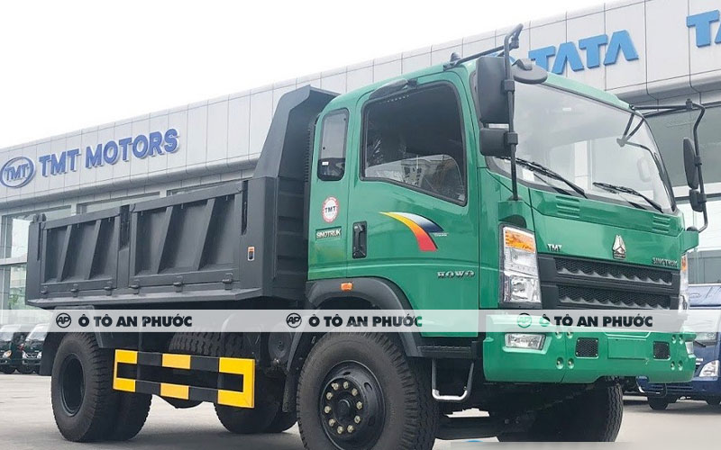 Ngoại thất xe ben TMT Sinotruk 9t
