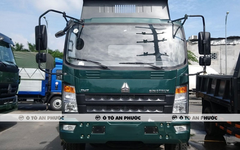 Ngoại thất xe ben TMT Sinotruk 9t