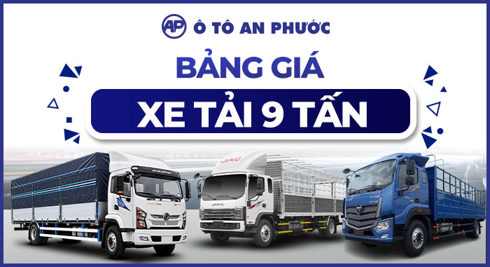 Giá xe tải 9 tấn
