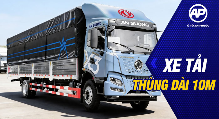 Xe tải thùng dài 10m